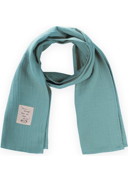 Çocuk Fular 25X140 cm Turkuaz