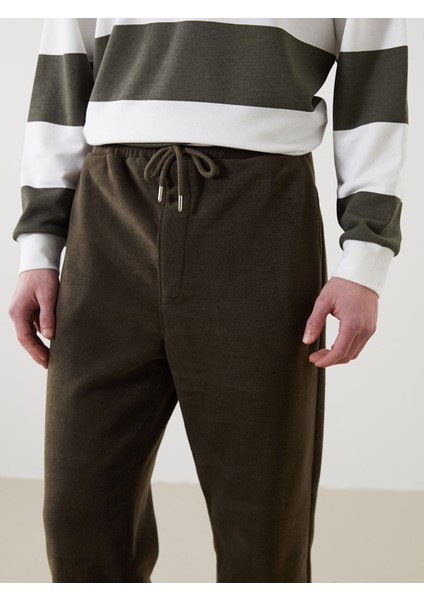 Yeni Sezon Rahat Kalıp Polar Erkek Eşofman Altı modelleri