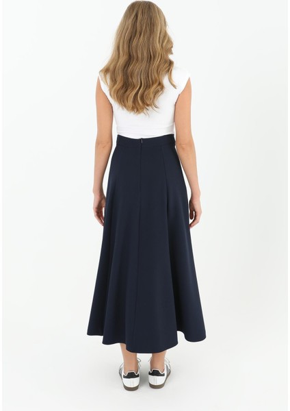 Fermuarlı Kloş Etek 18201 fiyatları