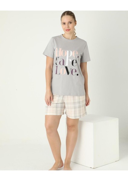 Kadın Penye Süprem Kısakol Short Takım C840-925