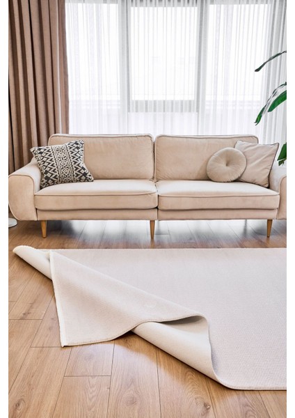 Azur 6541 Açık Gri - Modern Akrilik Halı | Salon Oturma Halısı