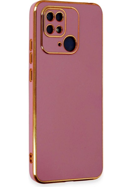 Xiaomi Redmi 10C Kılıf Volet Silikon - Kırmızı modelleri