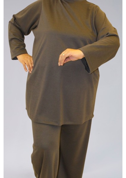 Mevsimlik Eşofman Takımı- Ecrin Kumaş Büyük Beden Eşofman Takımı indirimleri