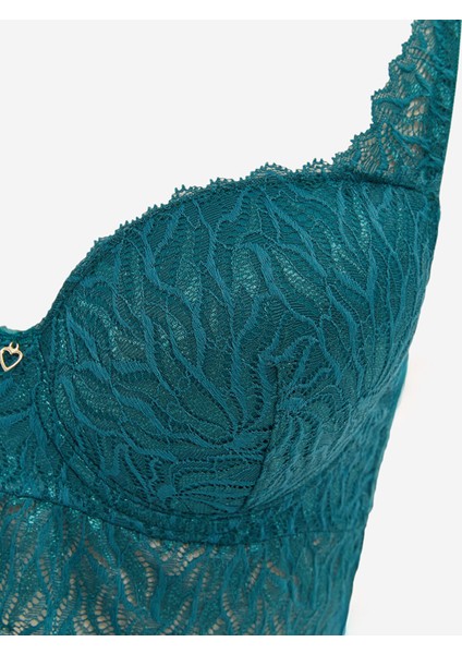 Yeni Sezon Balenli Dolgusuz Dantelli Tişört Sütyen modelleri