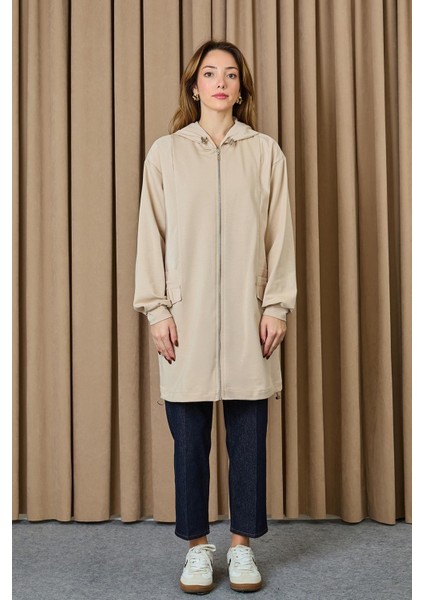 Kapüşonlu Basic Tunik 10733 modelleri