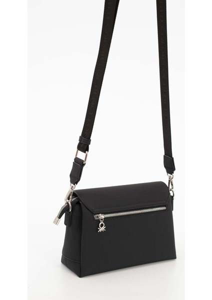 Benetton Kadın Kol Çantası Siyah BNT1677 fırsatları