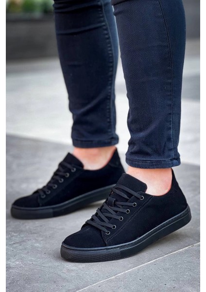 Lvsqvr KB-122 Kuback Siyah Süet Siyah Yüksek Taban Bağcıklı Günlük Erkek Ayakkabı (Numara: 42) fiyatları