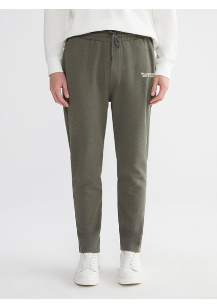 Yeni Sezon Standart Kalıp Erkek Kalın Eşofman Altı fiyatları