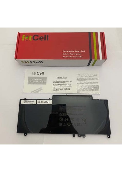 Dell P37F P37F001,GMT4T 0GMT4T Notebook Batarya - Pil(4 Hücreli)