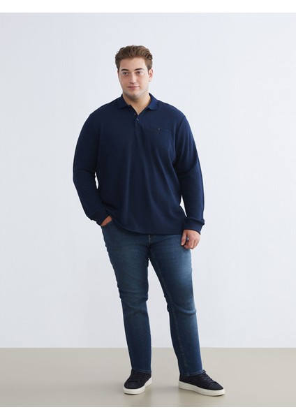 Yeni Sezon Büyük Beden 750 Slim Fit Erkek Jean Pantolon