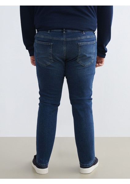 Yeni Sezon Büyük Beden 750 Slim Fit Erkek Jean Pantolon fırsatları