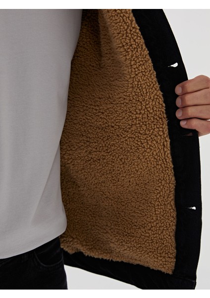 Yeni Sezon Standart Kalıp Erkek Jean Ceket fırsatları