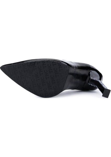 Kadın Hakiki Deri Siyah Rugan Topuklu Ayakkabı 1036 8120 Bn Ayk SK25-26 Sıyah Rgn indirimleri