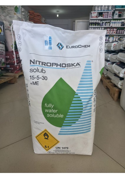 Nitrophoska 15-5-30 + ME 25 Kg – Damlama Gübresi – Meyve Büyütücü & Verim Artırıcı (İthal, İsviçre)