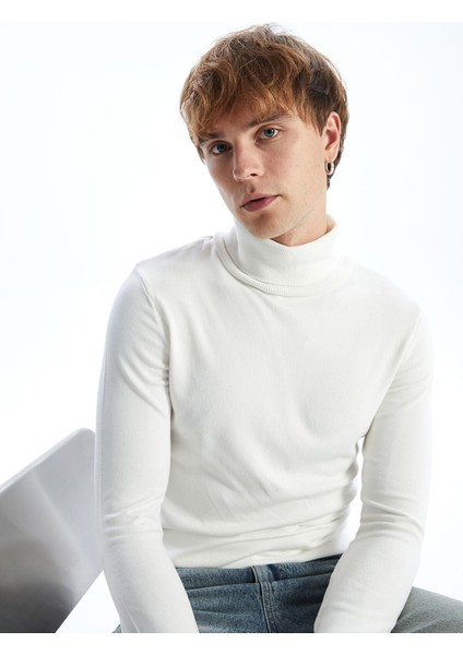 Yeni Sezon Balıkçı Yaka Uzun Kollu Erkek Triko Kazak