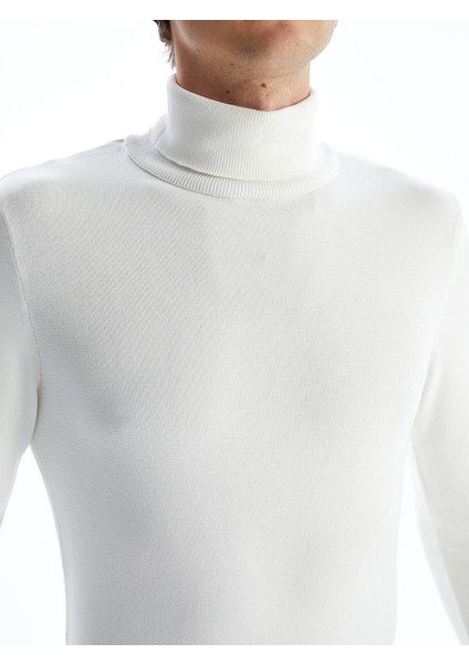 Yeni Sezon Balıkçı Yaka Uzun Kollu Erkek Triko Kazak modelleri