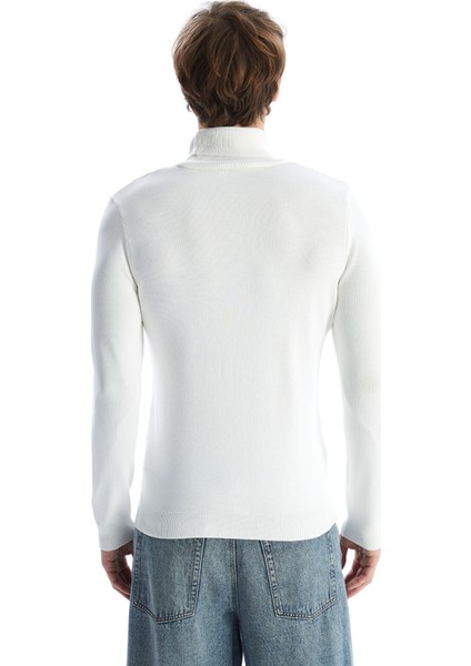 Yeni Sezon Balıkçı Yaka Uzun Kollu Erkek Triko Kazak fırsatları