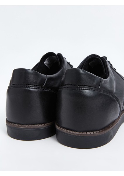Yeni Sezon Deri Görünümlü Erkek Klasik Ayakkabı indirimleri