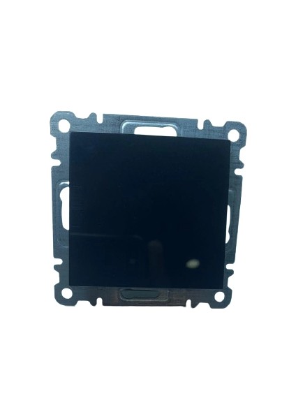 Siyah Tekli Anahtar Çerçevesiz - Priz ve Anahtar Için Uyumlu Çerçeve fiyatları