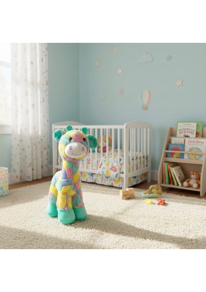 Atakids Renkli Zürafa Peluş Oyuncak modelleri