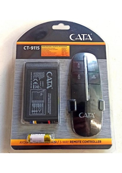 Cata Ct 9115 3X1000 3lü Aydınlatma Kumandası fırsatları