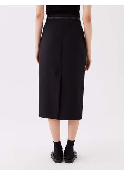 Yeni Sezon Kadın Standart Fit Düz Etek indirimleri