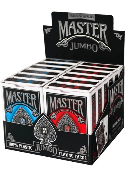 Master Jumbo Arrow Plastik Oyun Kağıdı fiyatları