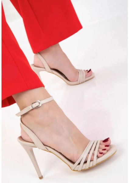 Lvsqvr Coze Nude Topuklu Ayakkabı (Numara: 39)