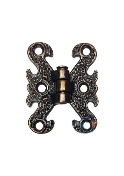 Zamak Kelebek Menteşe - Küçük, 30X40MM, Oksit, 1 Adet