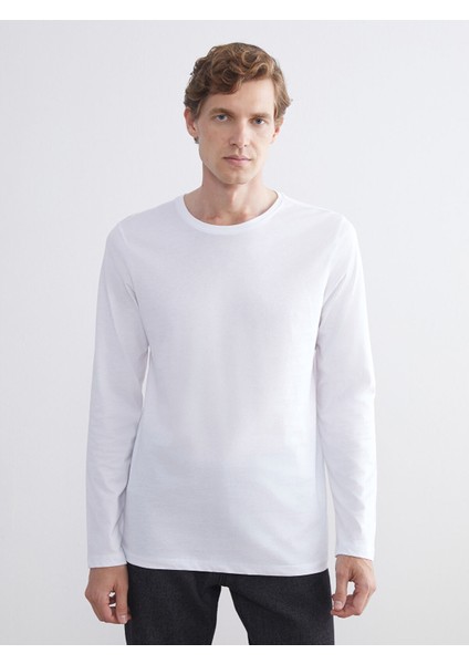 Yeni Sezon Bisiklet Yaka Uzun Kollu Erkek Atlet