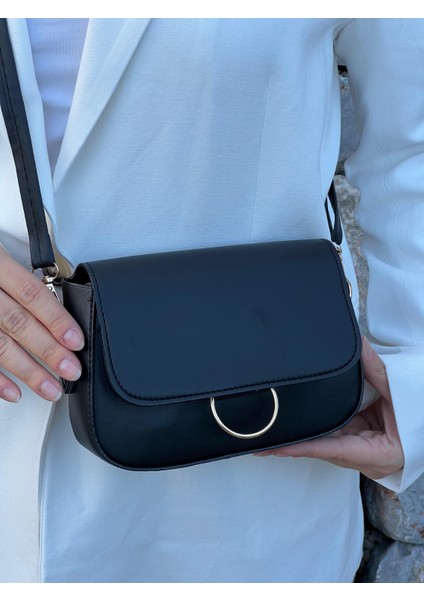 Aura Model Siyah Kadın El ve Omuz Çantası