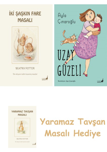 Beatrix Potter 5 - Iki Şaşkın Fare Masalı + Uzay Güzeli + Yaramaz Tavşan Masalı