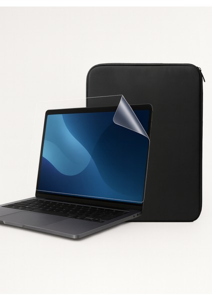 Macbook pro 13" (M1 2020) Urbanshield Kılıf + 9h Nano Ekran Koruyucu
