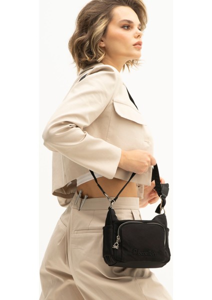 Benetton Kadın Çapraz Çanta Siyah BNT1202 fiyatları