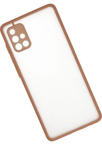 Samsung Galaxy A71 Kılıf Montreal Silikon Kapak - Pembe fiyatları