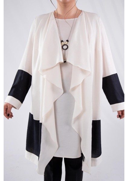 Kadın Büyük Beden Iki Renk Bej Tunik fiyatları