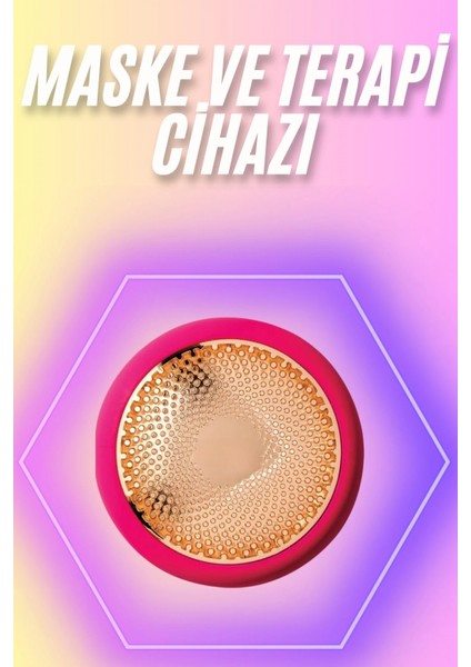 Ieg® Mini Saç Derisi Masaj Aleti LED Işık Terapisi Cildi Yatıştırır ve Dengeler