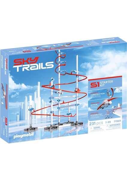 Playmobıl Sky Trails Başlangıç Seti (71969) - 231 Parça, Aksiyon Dolu Yapım Oyunu ve Yaratıcılık Seti (7+ Yaş)