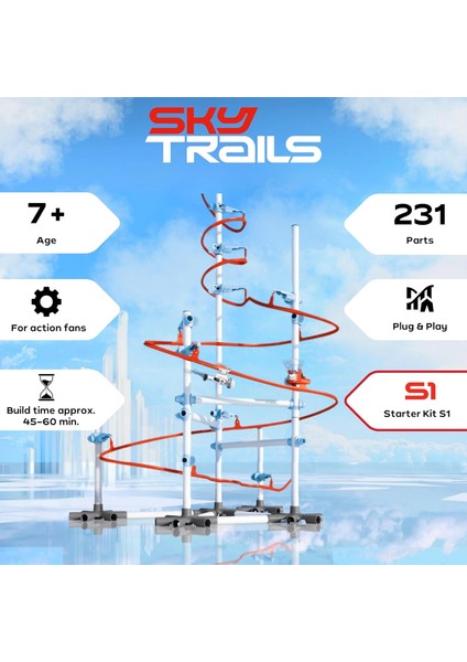 Playmobıl Sky Trails Başlangıç Seti (71969) - 231 Parça, Aksiyon Dolu Yapım Oyunu ve Yaratıcılık Seti (7+ Yaş) fiyatları