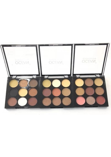 9'lu Lux Far Paleti Seti