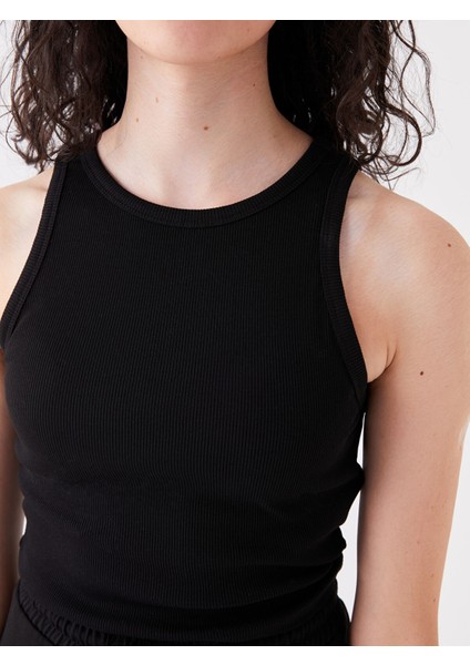 Yeni Sezon Kadın Bisiklet Yaka Düz Crop fırsatları