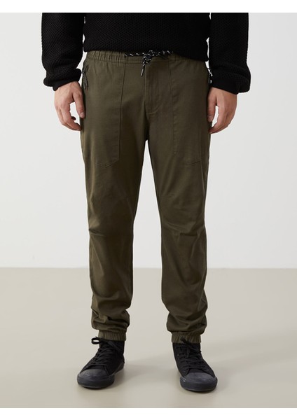 Yeni Sezon Standart Kalıp Gabardin Erkek Jogger Pantolon fiyatları