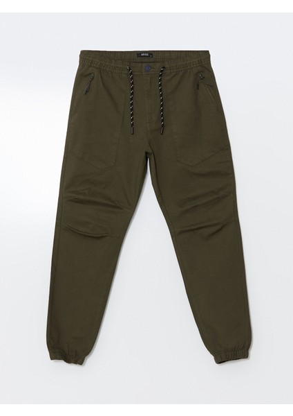 Yeni Sezon Standart Kalıp Gabardin Erkek Jogger Pantolon indirimleri