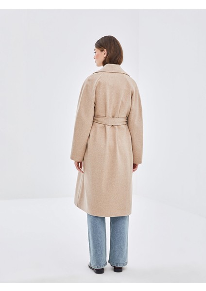 Yeni Sezon Ceket Yaka Kadın Kaşe Kaban indirimleri