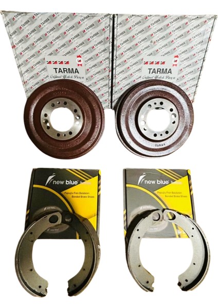 Massey Ferguson 135-148-240 Fren Balataları Takım New Blue+Tarma Kampana 2 Adet Komple Takım indirimleri