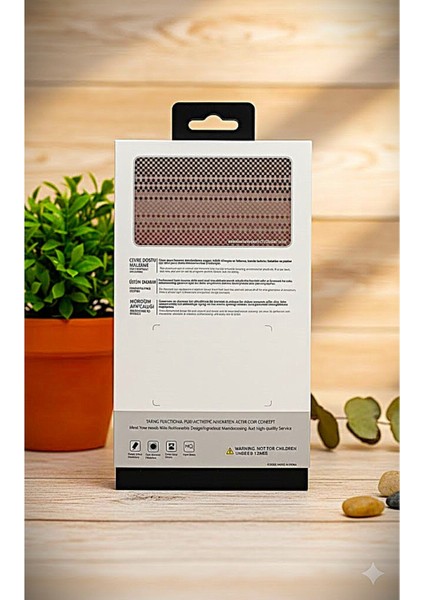 Knt Phone 16 Pro Max Uyumlu Ekoseli Kevlar Case indirimleri