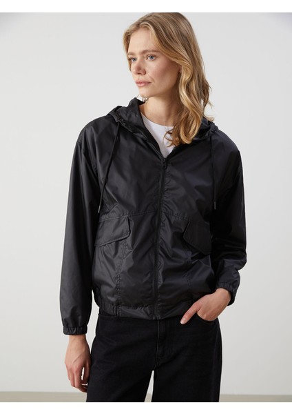 Yeni Sezon Kapüşonlu Oversize Kadın Yağmurluk