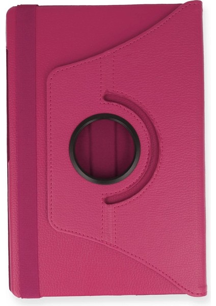 Lenovo M10 Fhd Plus X606F Kılıf 360 Tablet Deri Kılıf - Pembe modelleri