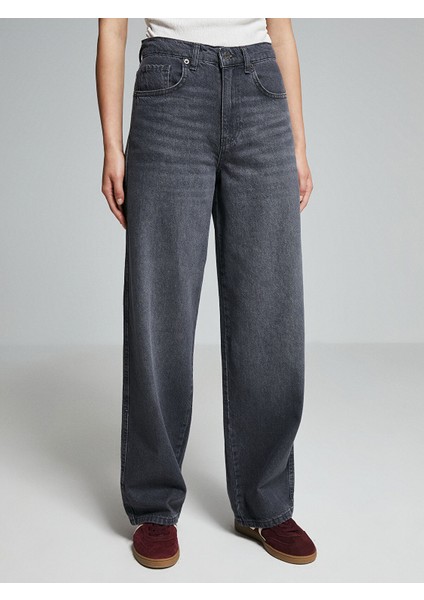 Yeni Sezon Straight Fit Kadın Jean Pantolon fiyatları