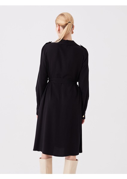 Yeni Sezon Düz Uzun Kollu Kadın Gömlek Elbise indirimleri